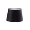 Juliane lampeskjerm - Sort, Ø35 cm med ringfeste.