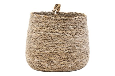 Hang veggkurv - Natur sjøgress B18 H16 cm