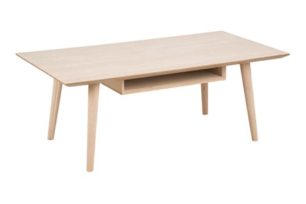 Okayama sofabord - Hvitoljet eik 115x60 cm.