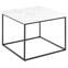 Barossa sofabord - Barossa sofabord Hvit Carrara marmor 60x60x45 cm