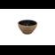 Timo bolle/skål - Sort/brun