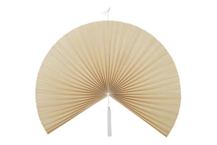 Jaime vifte veggdekorasjon - Natur bambus B150 H77 cm