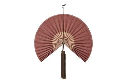 Jaime vifte veggdekorasjon - Rød bambus B70 H75 cm