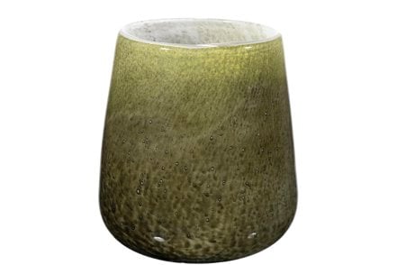 Rainbow lysholder - Grønn med mønster.