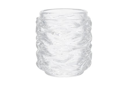 Embla telysholder - Klar Ø8,8 H9,9 cm