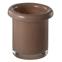 Bellino telysholder - Bellino telysholder Brunt glass Ø95 H11 cm