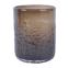 Sand lysholder/vase - Sand lysholder vase Brun Ø13 H16 cm