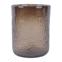 Sand lysholder/vase - Sand lysholder vase Brun Ø175 H22 cm