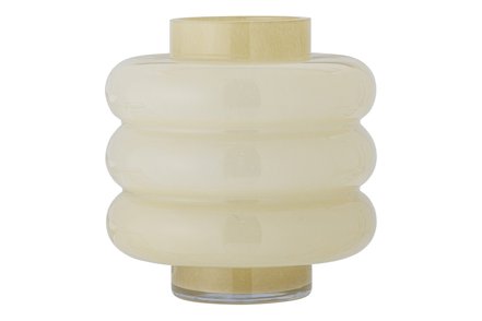 Sahara vase - Lys gul Ø21,5 H22 cm