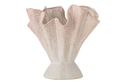 Plier vase - Rosa keramikk Ø23 H30,5 cm