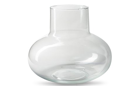 Tiago vase - Klart glass Ø29 H26 cm