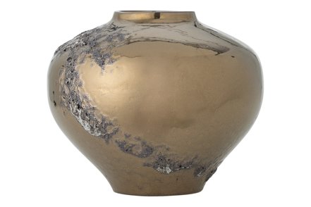 Ellison vase - Bronsefarget keramikk Ø26 H21 cm