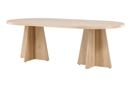 Bootcut ovalt spisebord