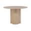 Olivia rundt spisebord - Olivia rundt spisebord 110 cm Hvittvasket eik fin
