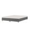 Premium 14 regulerbar seng 160x200 cm - 160x200 cm Tekstil Storm 97 Mørk Grå Medium/Medium