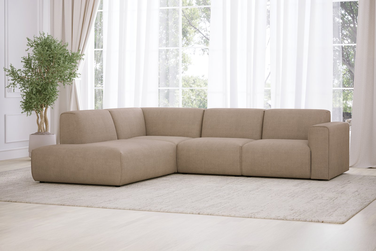 Monaco 2,5-seter med åpen ende - Sofa - Komfortable sofaer for alle hjem hos Skeidar