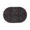 Oval badematter 60x90 cm - Mørk grå, 60x90 cm