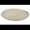Stengods tallerken - Beige, Ø27 cm
