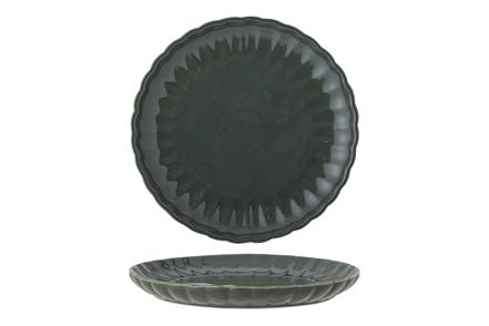 Latina asjett - Mørk grønn Ø20 cm