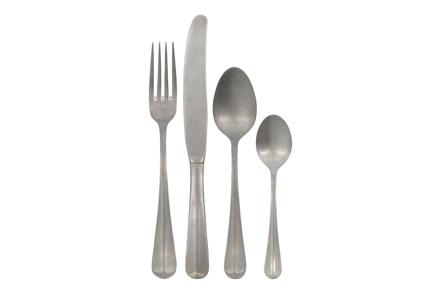 Mora bestikksett 16pk - Sølvfinish rustfritt stål